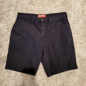 Dress/Casual Shorts, Arizona Jean Company, Black, Men's Size 34